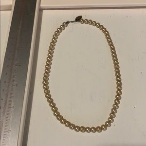 Vintage Faux Pearl Necklace